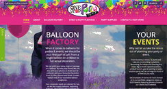 Desktop Screenshot of one-stop-partyshop.co.uk